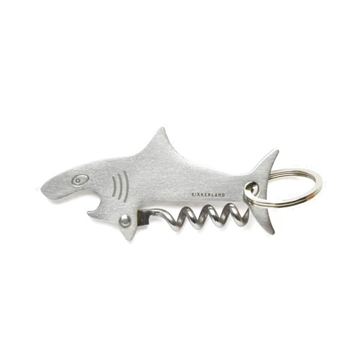 Kikkerland Shark Key Ring Bottle Opener