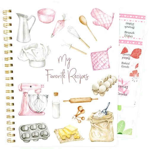 ceiba tree Blank Recipe Book to Write in Your Own Recipes Notebook Cookbook Journal 8.5