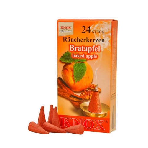 KNOX Incense Cones, Baked Apple (Large)