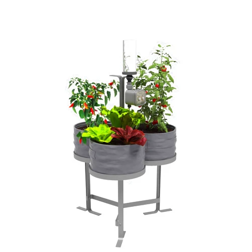 MYPOT 00850026299014 Harmony Garden Herbs and Vegetables Grow kit - Grey