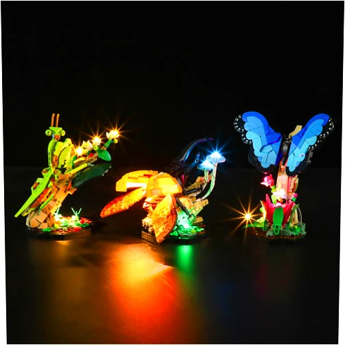 BRIKSMAX Led Light Kit for Lego-21342 The Insect Collection - Compatible with Lego Ideas Building Set- Not Include Lego Set