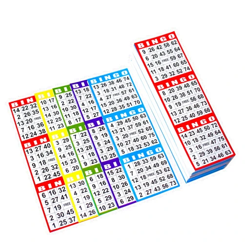 SEETOOOGAMES Bingo Paper Game Cards - 3 Card -100 Books of 5 Sheets