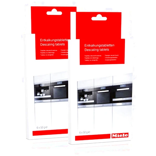 Miele 10178330 Descaling Tablets, 6 Tablets (Pack of 2)