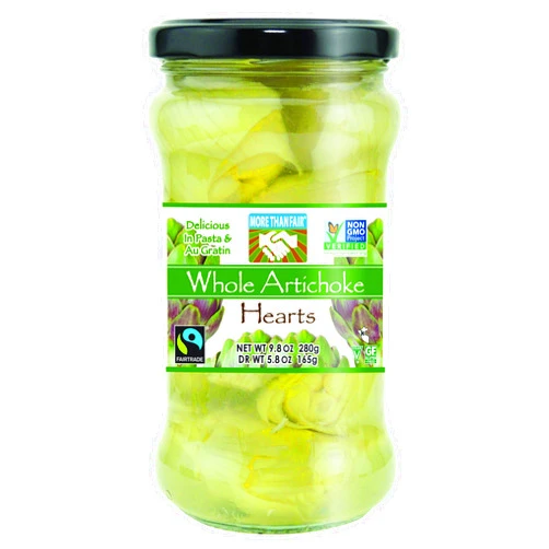 More Than Fair Whole Artichoke Hearts Jar, 9.8 Ounce