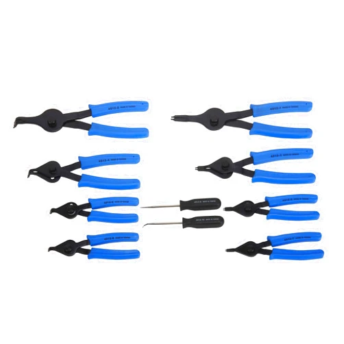 OTC 4512 Stinger Internal and External Snap-Ring Pliers - 8 Piece Set
