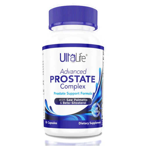 ULTALIFE Advanced Saw Palmetto Prostate Supplement for Men w/Beta Sitosterol + #1 Rated Best Health Formula to Reduce Urge for Frequent Urination, DHT Blocker, Improve Sleep, Performance- 90 Capsules
