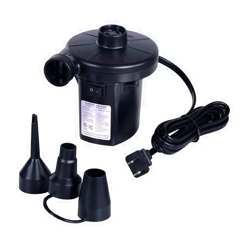 HIWENA Electric Air Pump, Portable Quick-Fill Air Pump for Inflatable Couch, Air Mattress, Swimming Ring, Inflatable Pool Toys