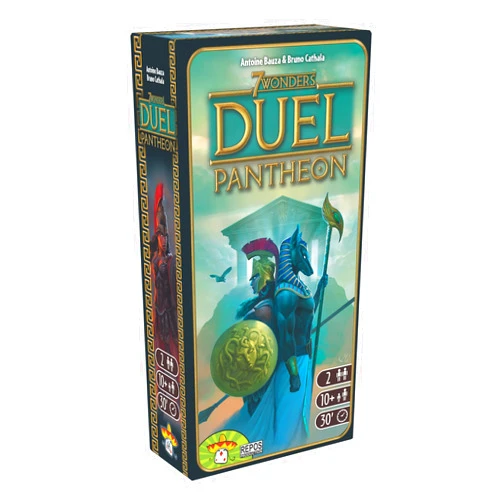 Repos Production 7 Wonders Duel Pantheon Board Game EXPANSION | 2 Player Game | Strategy Board Game | Civilization Board Game for Game Night | Board Game for Couples | Ages 10+ | Made by Repos Production