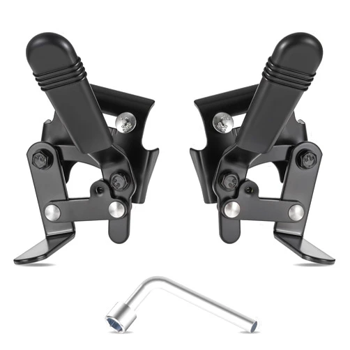 Hariendny Heavy Duty Wheelchair Brakes Wheel Locks, Wheelchair Brake, Drive Wheelchair Parts, Transport Chair Brake, Universal Brake Replacement Parts for 7/8