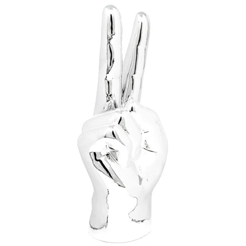 Interior Illusions Plus ii0076s Hand, Home Décor, Silver