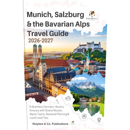 Wayfare and Co. Publications Munich, Salzburg & the Bavarian Alps Travel Guide 2026–2027: A Seamless Germany–Austria Itinerary with Scenic Routes, Alpine Towns, Seasonal Planning & ... Tips (Wayfare & Co. Travel Guides Series)