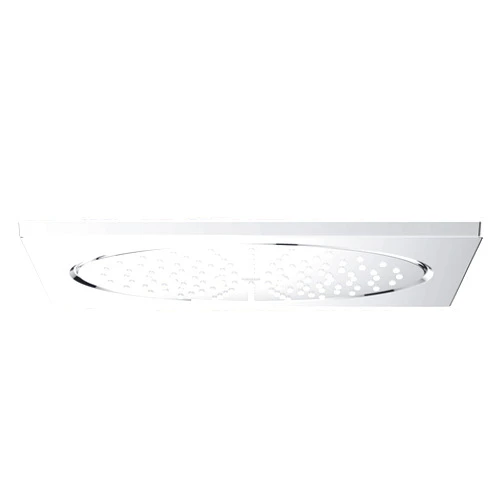 GROHE 27816001 Rainshower 10″ Ceiling Shower Head, Starlight Chrome