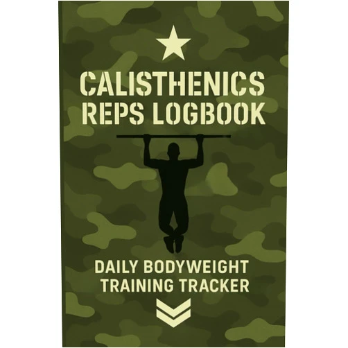Sabii B. Bee Calisthenics Reps Logbook.: Daily Bodyweight Training Tracker.