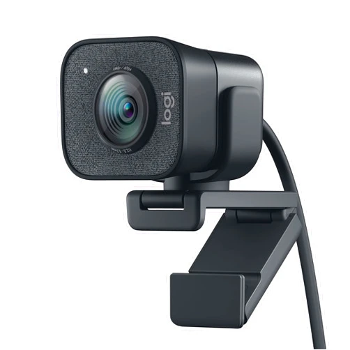 Logitech for Creators StreamCam Premium Webcam for Streaming and Content Creation, Full HD 1080p 60 fps, Glass Lens, Smart Auto-Focus, for PC/Mac – Graphite