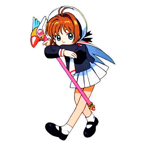 SMJ Designs Cardcaptor Sakura Sticker Vinyl Waterproof Sticker Decal Car Laptop Wall Window Bumper Sticker 5