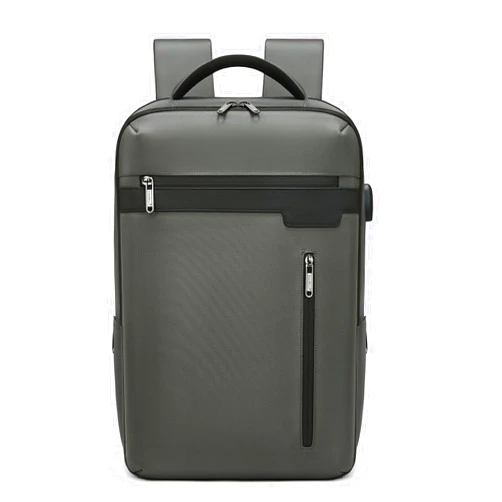 RealCool Laptop Backpack with USB Charging Port for Women Men, Waterproof Hardshell Travel Business Computer Bag