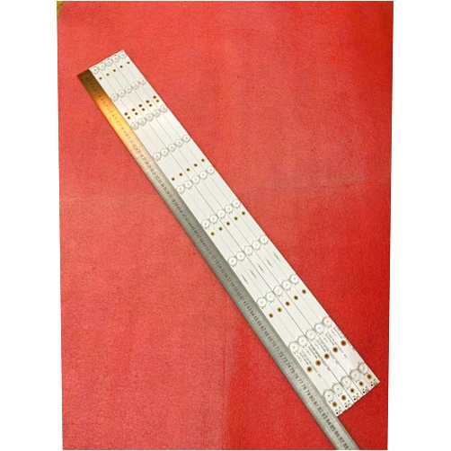 Geakv Strip for 5pcs 10LED LED Strip for 43PFS5301 GJ-2K15-430-D510 GJ-2K16-430-D510-V4 01Q58-A