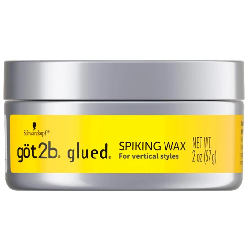 Got2b Glued Spiking Hair Wax, Fierce Holding Power, 2 oz