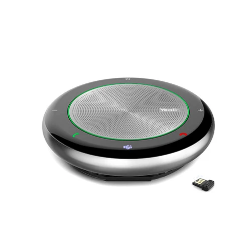 Yealink CP700 Bluetooth Speakerphone with Dongle Teams Certified, Portable Conference Speaker and Microphone for Meeting, Softphone, Unified Communications Platforms,360° Voice Pickup,9H Talk Time