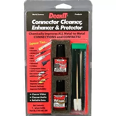 CAIG Laboratories DeoxIT/DeoxIT Gold Audio/Video/Data Connector Cleaner, Enhancer & Protector Kit