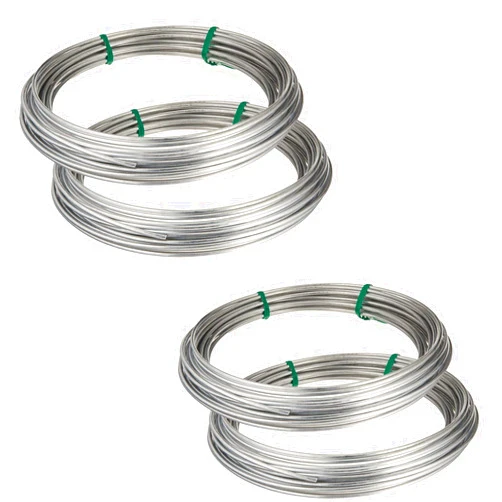 Hillman 122062 Galvanized Solid Wire 9 Gauge, 50 foot coil - 4 Pack