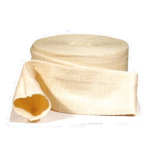 Tetra-Grip Tubular Elastic Support Bandage Size F, 4” x 11 Yd Latex-Free, One 11 yd Roll per Box