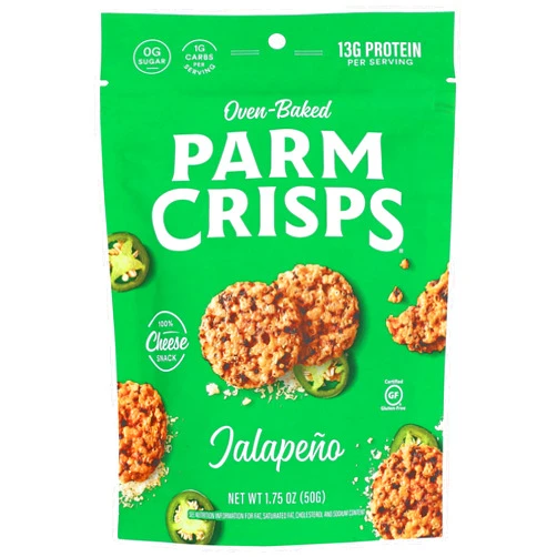 ParmCrisps, Jalapeno, 1.75 Ounce Bag