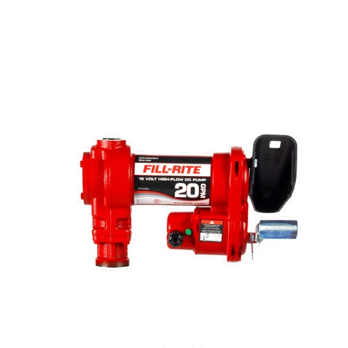 Fill-Rite FR4204H 12V 20 GPM Fuel Transfer Pump (Pump Only) | Gasoline, Diesel, Kerosene, Ethanol Blends, Methanol Blends, & Biodiesel