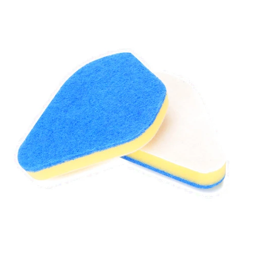 SCLWSS 2 Pack Shower Scrubber Refill, Compatible with Scotch Brite Tub and Tile Scrubber, Durable Blue Brush Heads for Effective Bathroom & Kitchen Cleaning