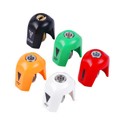 QUFA SPX3000-TPS Pressure Washer Tips, Pressure Washer Nozzle Tip Fit for Sun Joe SPX 3000 and Universal Pressure Washer Nozzle Tips (Series 0 Degree, 15 Degree, 25 Degree, 40 Degree, Soap) -5 pack