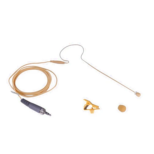 AV-JEFES Av Jefes AVL630T-35LS Tan Color Mini Headset Microphone for Sennheiser