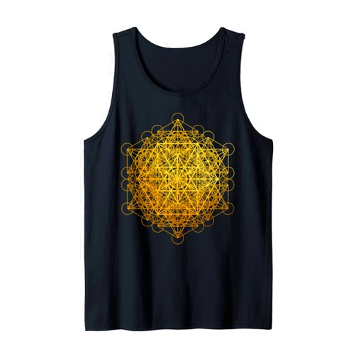 FramePace Vector Equilibrium Sacred Geometry Metatron Flower Of Life Tank Top
