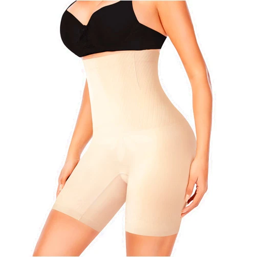 HAENPISY Womens Tummy Control Body Shaper Shorts Butt Lifter Shapewear High Waist Stomach Girdles Seamless Thigh Slimmer