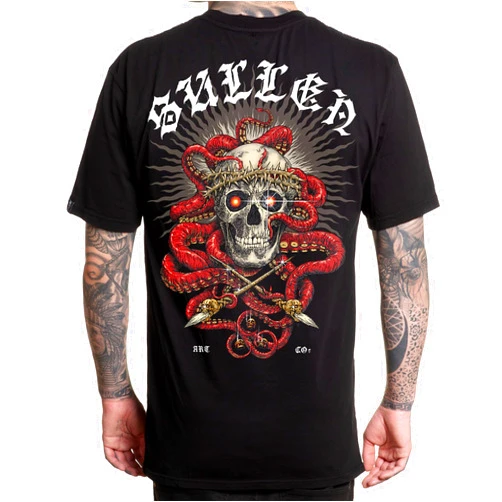 Sullen Art Collective Sullen Men's Tentaskull Artist Series Tattoo Lifestyle Graphic Premium Short Sleeve Tee Black