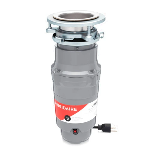 Frigidaire 1/3 HP Corded Garbage Disposal for Kitchen Sinks | FF03DISPC1, Gray