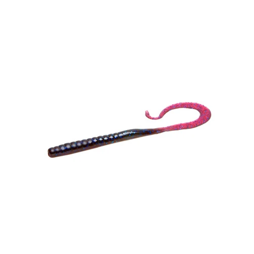 Zoom Bait Zoom Magnum II Worm-Pack of 20 (Blue Fleck, 9-Inch)