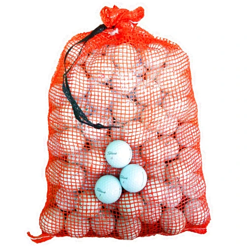 Titleist Pro V1/Pro V1X Assorted Models Recycled B/C Grade Golf Balls in Onion Mesh Bag (72-Piece), White