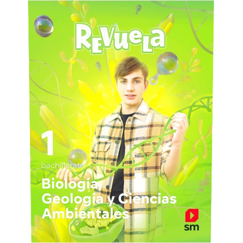 Spanish Edition by Concha Gil (Author), Emilio Pedrinaci Rodríguez (Author), José Antonio Pascual Trillo (Author), José María Gómez de Salazar (Author), Francisco Javier Stocker (Author), Luis Zacarías Fernández (Author), Henar Méndez (Author), Pilar Labrado (Author), Manuel Greciano (Author), Félix Moreno Arrastio (Illustrator), Nicolás Fernández Prímola (Illustrator), Eduardo Rodríguez Marín (Illustrator), José Santos González (Illustrator), Ricardo Salas Loizaga (Illustrator), Jacinto Rodríguez Montoro (Illustrator), Antonio José Corts Piris (Illustrator), Estudio 5W Infographic (Illustrator), El ojo del huracán, (Illustrator), Antonio Muñoz Tenllado (Illustrator), Marie Nigot Giaux (Illustrator), Jordi Viladoms Dieste (Illustrator), Paola Molano Jiménez (Illustrator), Manuel Francisco Obregón Hurtado (Illustrator), José Luis Navarro García (Illustrator), Ariel Alejandro Gómez (Illustrator), Gustavo Regalado (Illustrator), Hugo Salais (Illustrator), Diego Armando Cáceres Espinosa (Illustrator), José Manuel Pedrosa Pérez (Illustrator), Santiago Alberto Moralejo (Illustrator), Carlos Iván Abreu Avellaneda (Illustrator), Ramón Colera Cañas (Illustrator), Anxures Solutions (Illustrator), Shutterstock, (Illustrator), Archivo SM, (Illustrator), OTHER LANDS, (Illustrator), Juan Pablo Mora García (Illustrator) & 34 more Biología, Geología y Ciencias Ambientales. 1 Bachillerato. Revuela