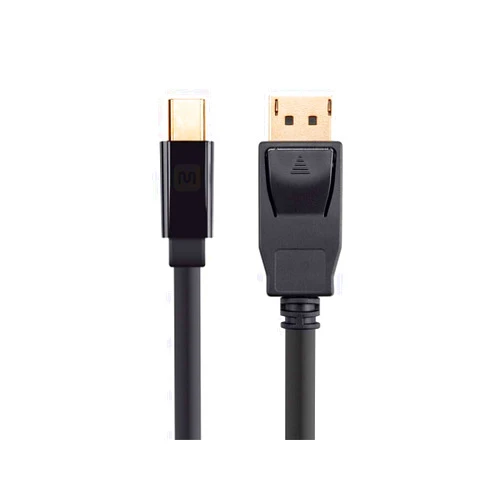 Monoprice Mini DisplayPort 1.2 to DisplayPort Cable - 15 Feet, 4K Capable, Supports 3D Video - Select Series Black