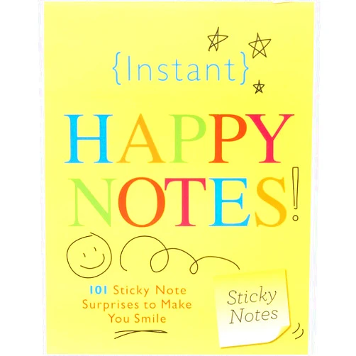 By Sourcebooks (Author) Instant Happy Notes: 101 Cute Sticky Notes to Make Anyone Smile (Spread Joy with this Inspirational Self-Care Gift for Women) (Inspire Instant Happiness Calendars & Gifts)