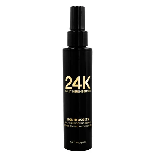 Sally Hershberger 24K Liquid Assets Daily Conditioning Remedy - Weightless Leave-In Treatment for Luscious, Refreshed Locks - Bonding, Keratin-Fortified Formula - Paraben And Phthalate Free - 150 ml