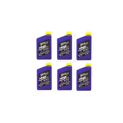 Royal Purple 11745-6PK HMX SAE 5W-30 High-Mileage Synthetic Motor Oil - 1 qt. (Case of 6) by Royal Purple