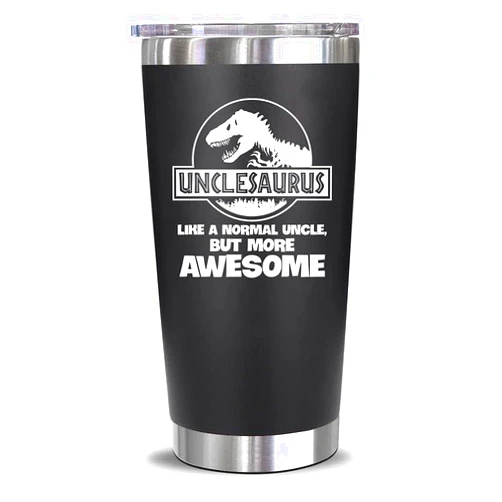 NewEleven Christmas Gifts For Uncle From Niece, Nephew - Funny Uncle Gifts, Uncle Birthday Gifts - Best Uncle Ever Present For Uncle, New Uncle, Funcle, Uncle Announcement - 20 Oz Tumbler