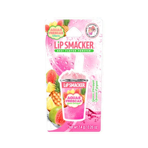 Lip Smacker Lip Balm - Flavored Moisturizing, Smoothing Soft Shine, Hydrating & Protecting Fun Tasty Flavors, Cruelty-Free & Vegan - Agua Frescas