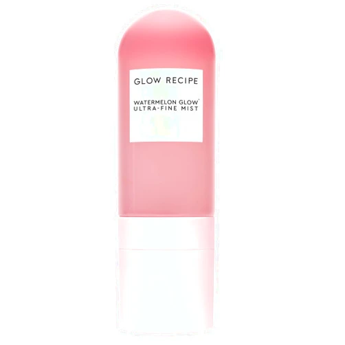 Glow Recipe Watermelon Glow Ultra-Fine Facial Mist Spray - Hyaluronic Acid Face Mist for Fresh + Glowing Skin - Hydrating Face Mist with Hibiscus AHA + Vitamin E - Watermelon Glow Face Spray (2.5 oz)