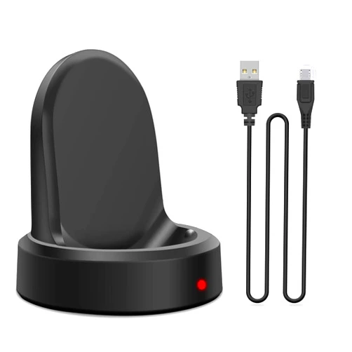 Ukiism Samsung Gear S3 Watch Charger, S4 S2 Wireless Qi Charging Cradle Dock for Classic/Frontier Smartwatch