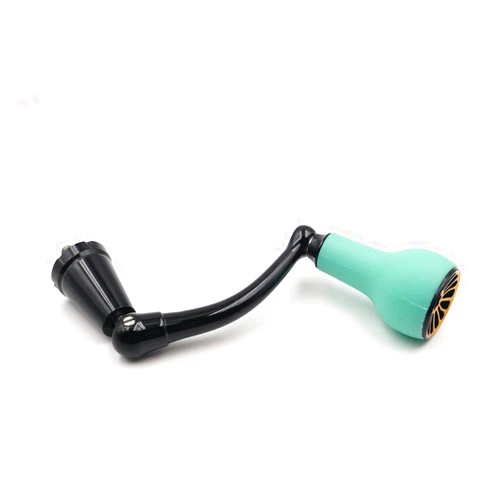 JINOHNAMILL 66mm Power Handle for Penn Spinfisher VI VII Slammer III IV Long Cast with TPE27 Blue Knob
