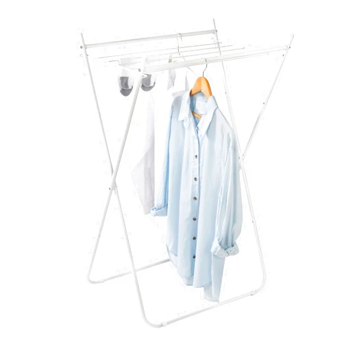 Honey-Can-Do Easy-Fold Collapsible Metal Drying Rack, White