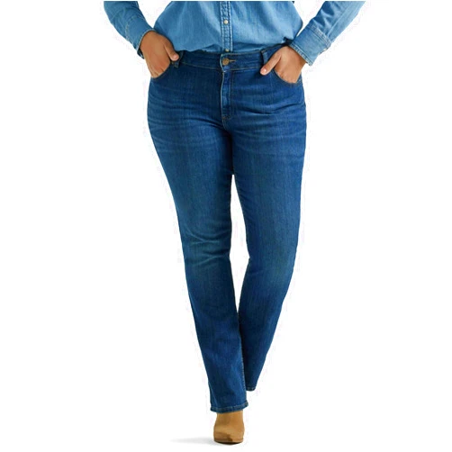 Lee womens Plus Size Legendary Mid Rise Bootcut Jean