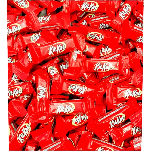 Sweetsome Kit Kat Miniatures – Red Crisp Wafers Miniatures Milk Chocolate Candy Bars - Individually Wrapped - Bulk Pack - 1 Pound (Pack of 1)